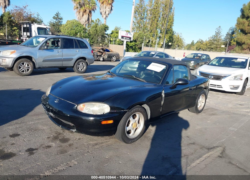 1999 MAZDA MX-5 MIATA LEATHER PKG/POPULAR EQUIPMENT PKG/SPORTS PKG/TOURING PKG VIN: JM1NB3538X0120577