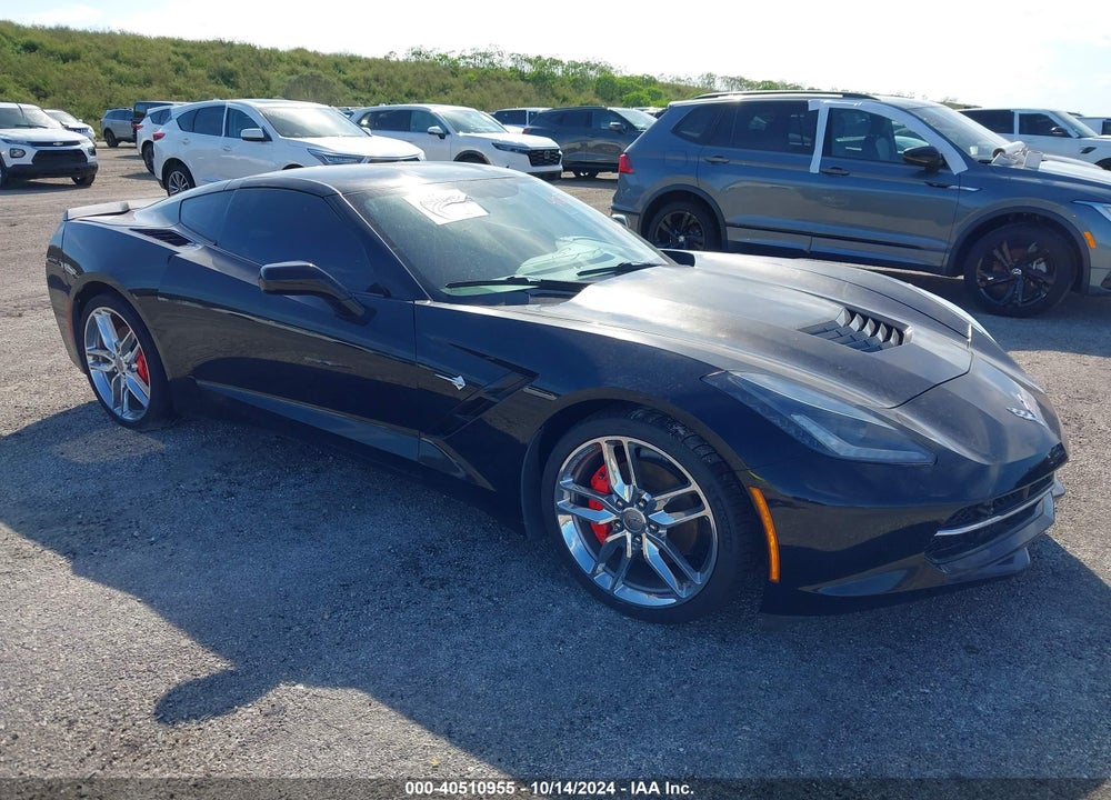 2016 CHEVROLET CORVETTE STINGRAY VIN: 1G1YD2D71G5121300