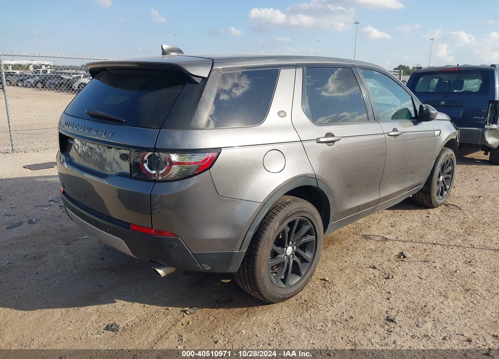 2017 LAND ROVER DISCOVERY SPORT HSE VIN: SALCR2BG9HH687235