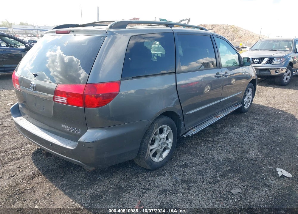 2004 TOYOTA SIENNA XLE LIMITED VIN: 5TDBA22CX4S007100