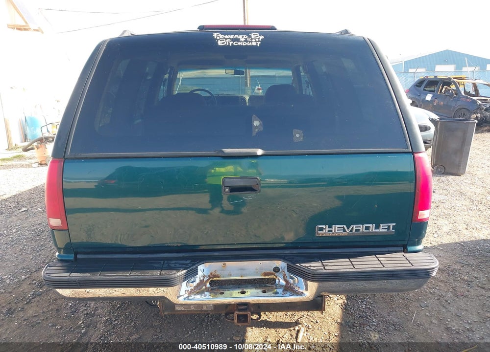 1997 CHEVROLET TAHOE LS VIN: 1GNEK13R2VJ389555