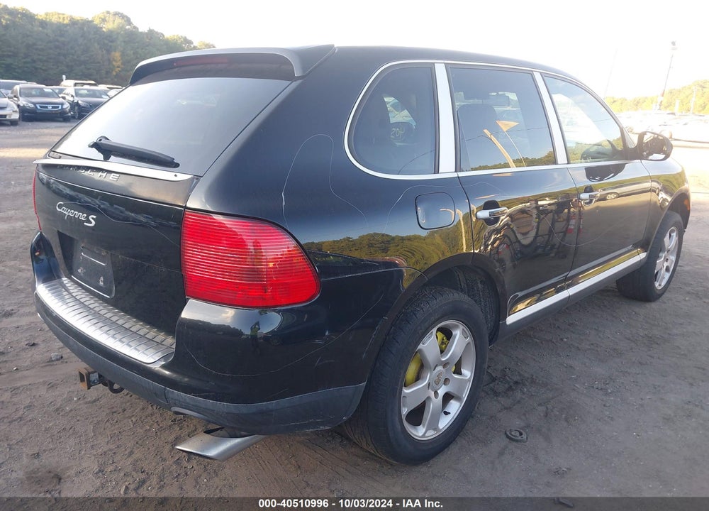 2004 PORSCHE CAYENNE S VIN: WP1AB29PX4LA75477