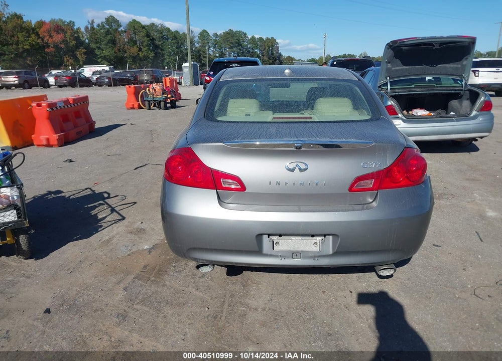 2009 INFINITI G37X VIN: JNKCV61F29M353770
