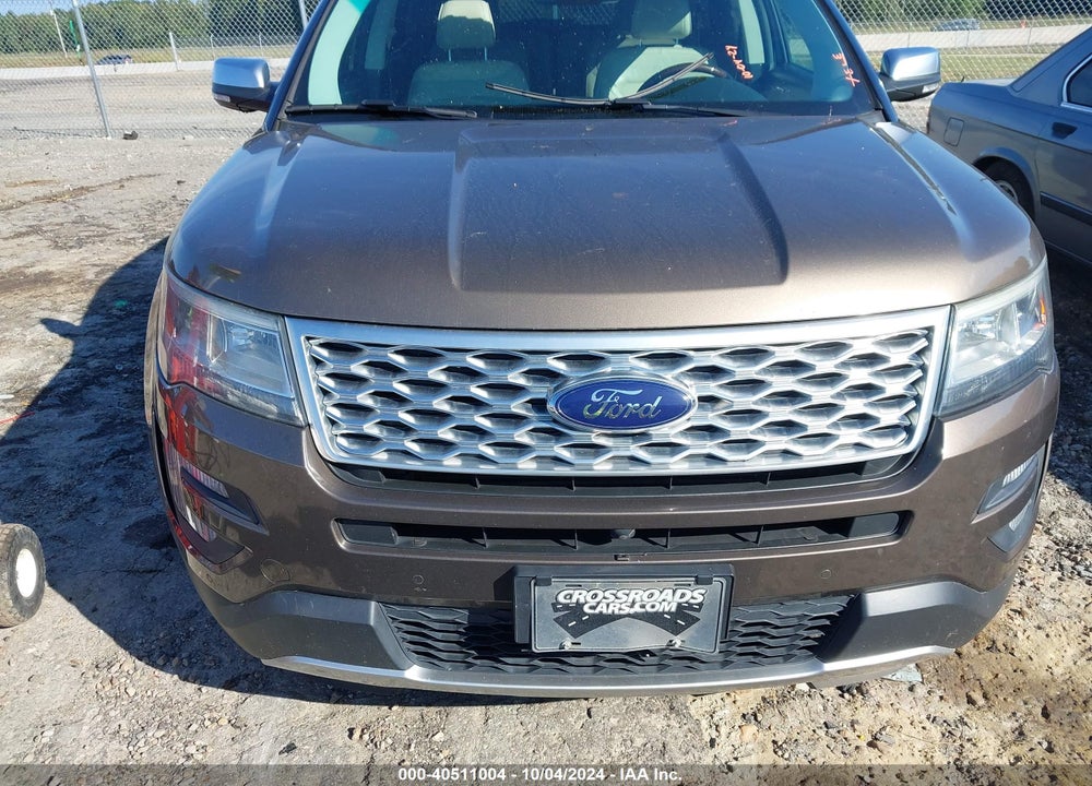 2016 FORD EXPLORER PLATINUM VIN: 1FM5K8HT8GGB58192