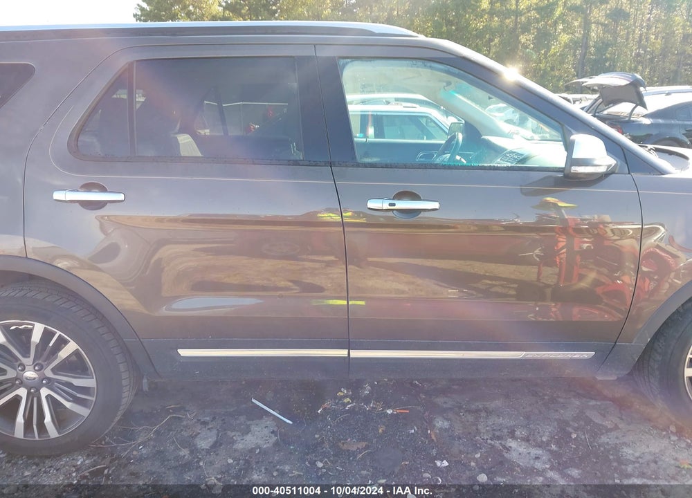 2016 FORD EXPLORER PLATINUM VIN: 1FM5K8HT8GGB58192