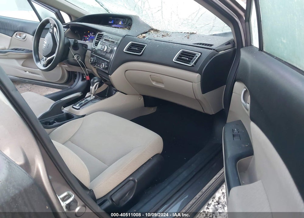 2013 HONDA CIVIC LX VIN: 19XFB2F5XDE089026