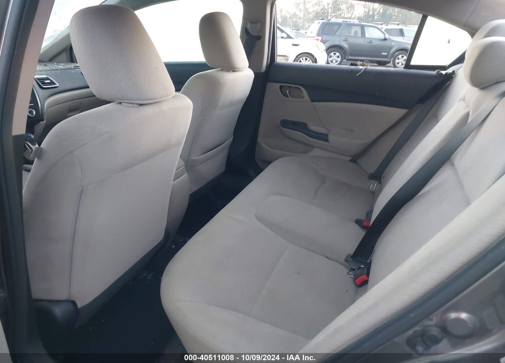 2013 HONDA CIVIC LX VIN: 19XFB2F5XDE089026