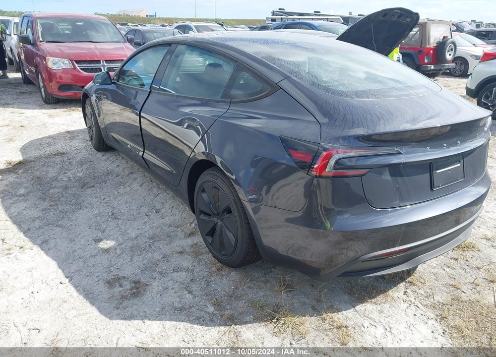2024 TESLA MODEL 3 REAR-WHEEL DRIVE VIN: 5YJ3E1EA2RF748043