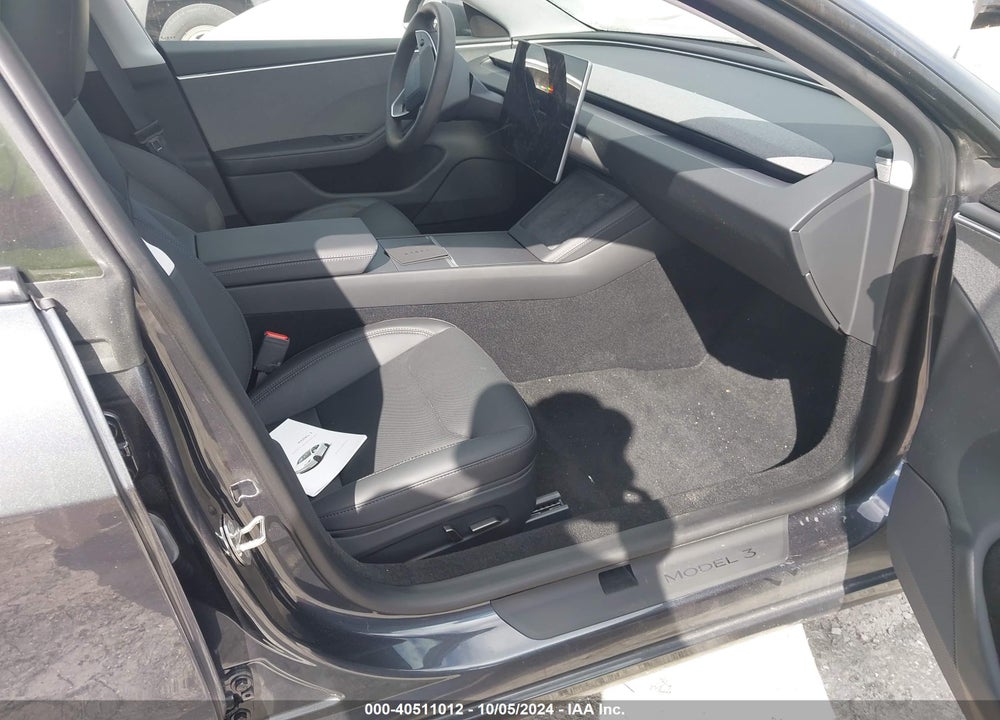 2024 TESLA MODEL 3 REAR-WHEEL DRIVE VIN: 5YJ3E1EA2RF748043