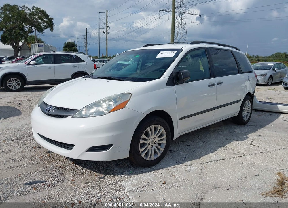 2007 TOYOTA SIENNA LE VIN: 5TDZK23C37S032533