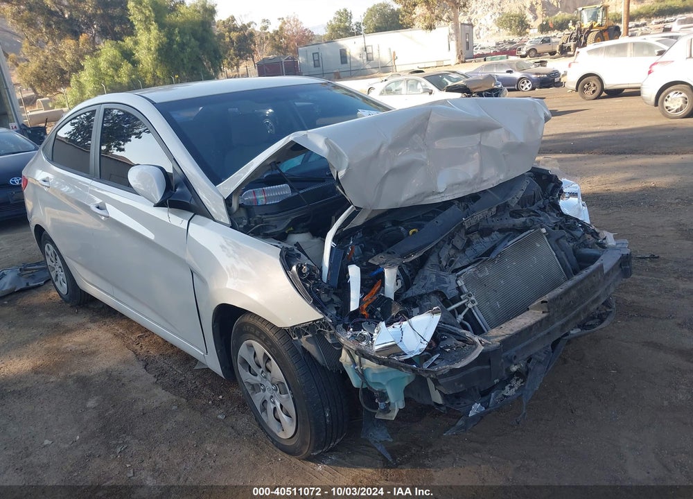 2016 HYUNDAI ACCENT SE VIN: KMHCT4AE4GU060738