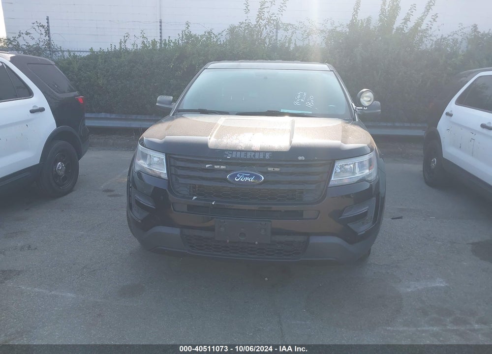 2018 FORD POLICE INTERCEPTOR UTILITY VIN: 1FM5K8AR5JGA71324