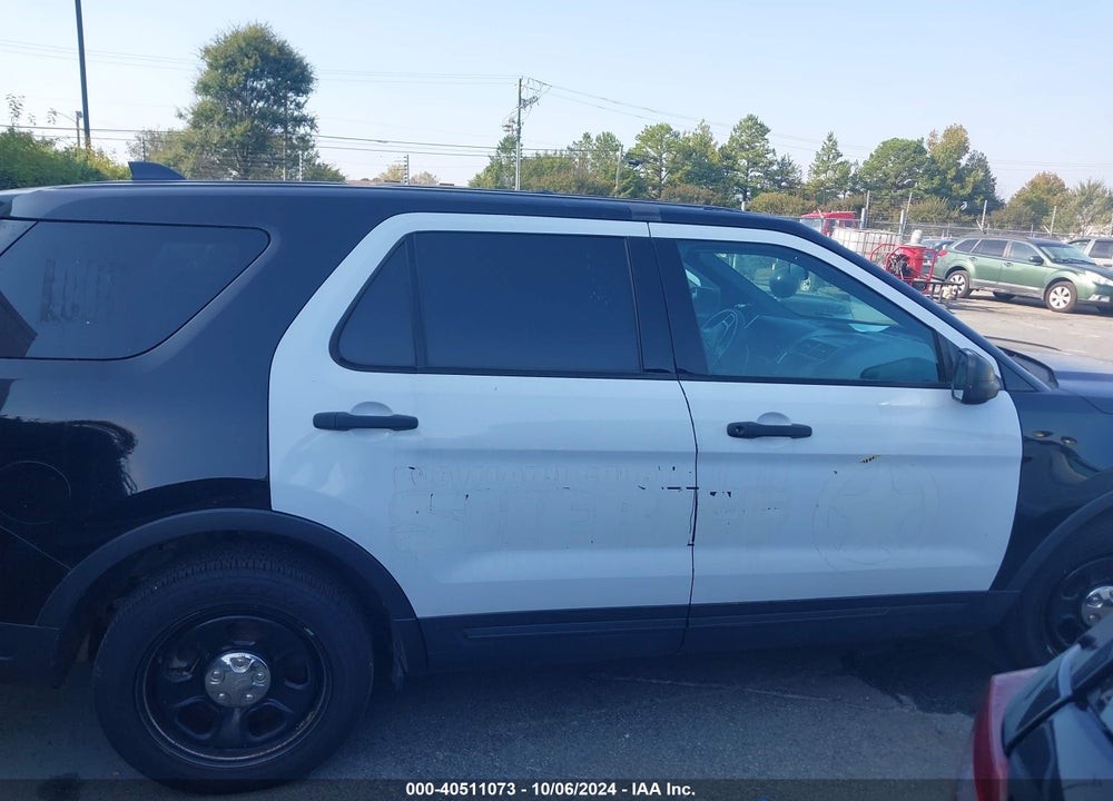 2018 FORD POLICE INTERCEPTOR UTILITY VIN: 1FM5K8AR5JGA71324