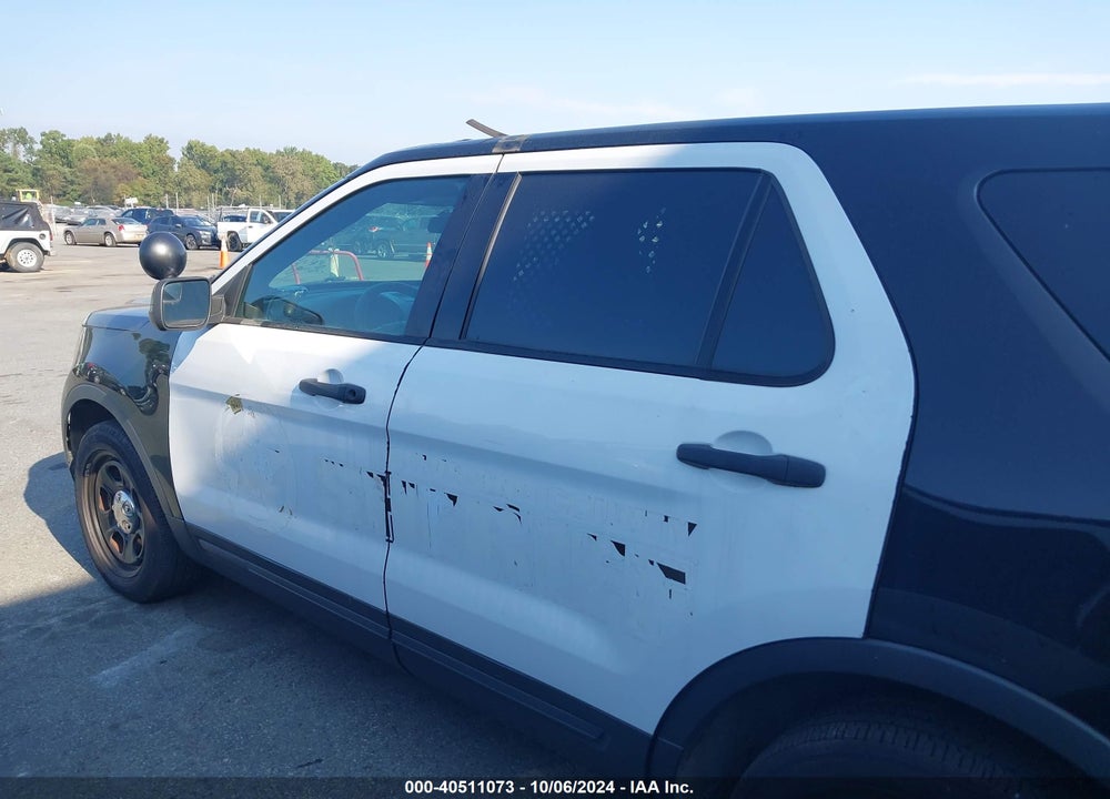 2018 FORD POLICE INTERCEPTOR UTILITY VIN: 1FM5K8AR5JGA71324