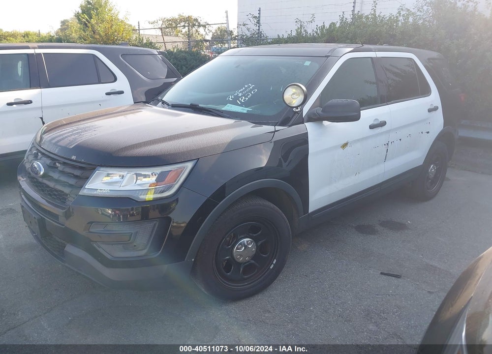 2018 FORD POLICE INTERCEPTOR UTILITY VIN: 1FM5K8AR5JGA71324