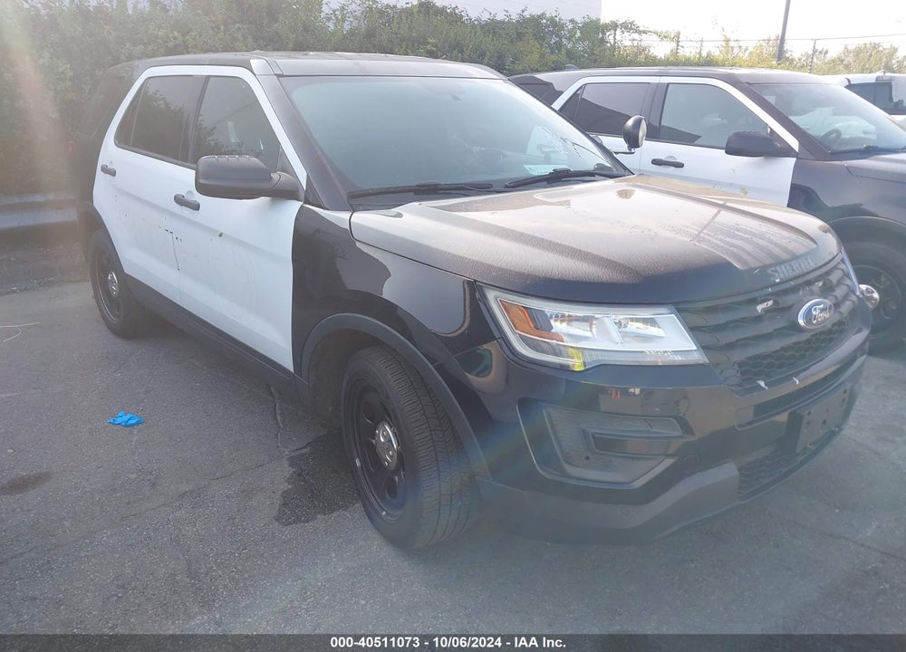 2018 FORD POLICE INTERCEPTOR UTILITY VIN: 1FM5K8AR5JGA71324