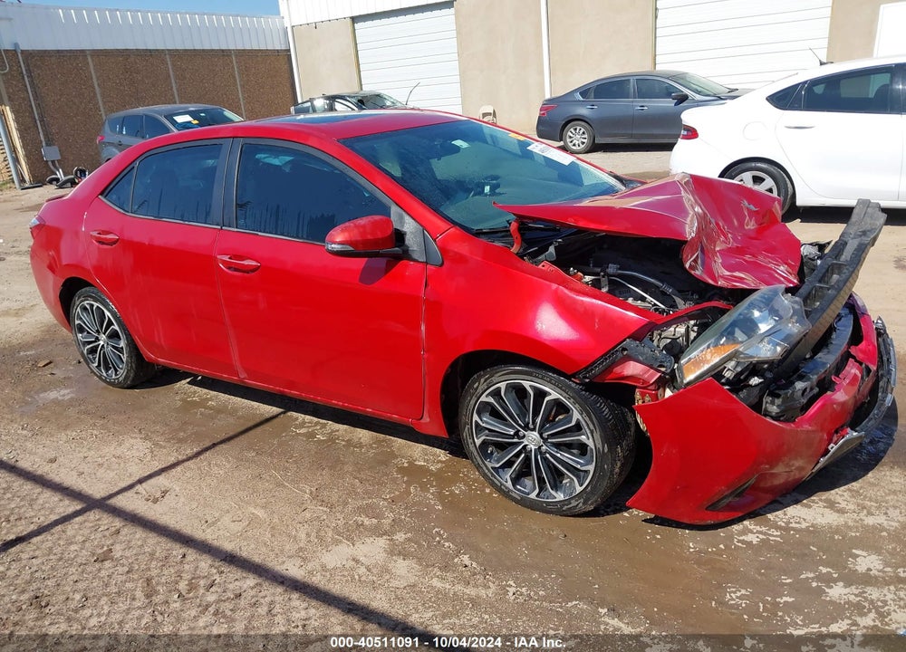 2015 TOYOTA COROLLA S PLUS VIN: 5YFBURHE1FP184364