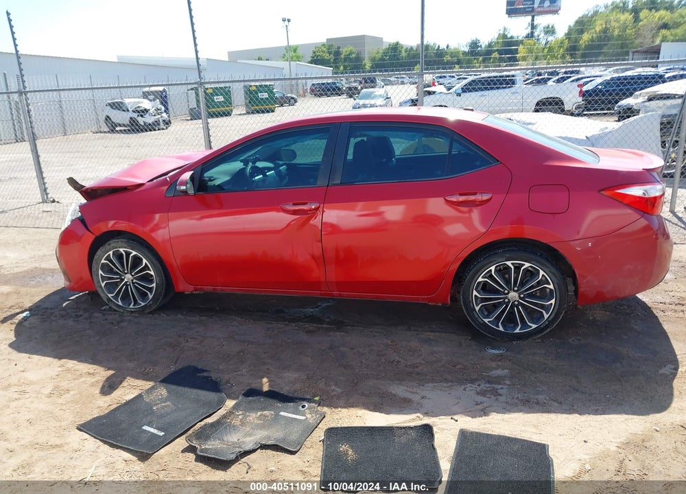 2015 TOYOTA COROLLA S PLUS VIN: 5YFBURHE1FP184364