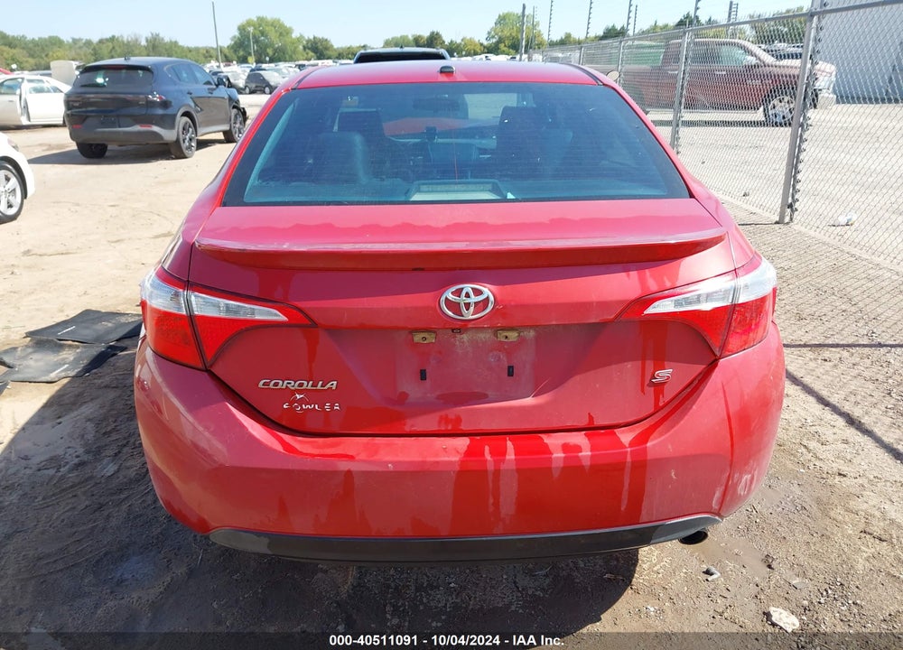 2015 TOYOTA COROLLA S PLUS VIN: 5YFBURHE1FP184364
