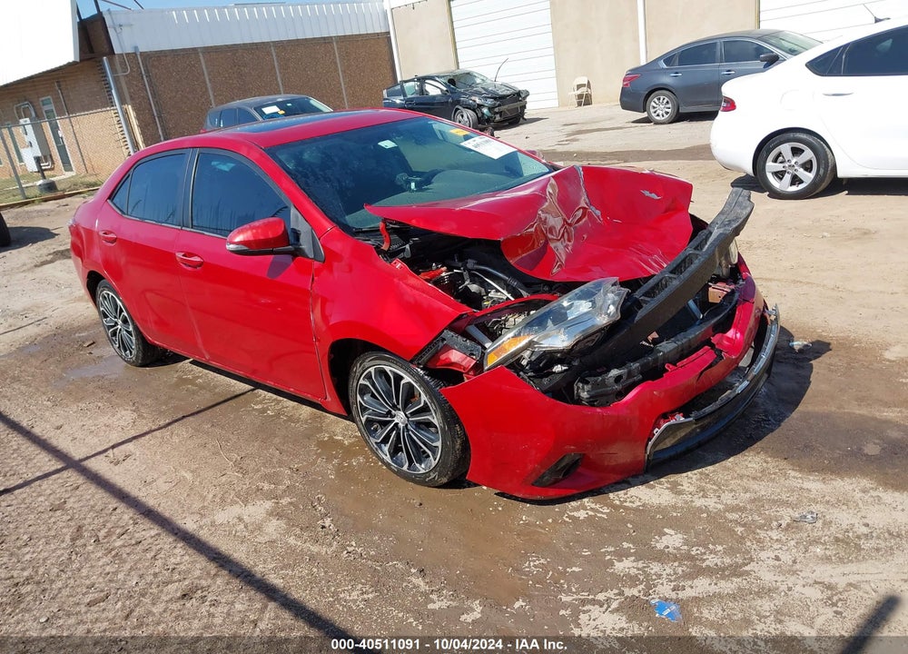 2015 TOYOTA COROLLA S PLUS VIN: 5YFBURHE1FP184364