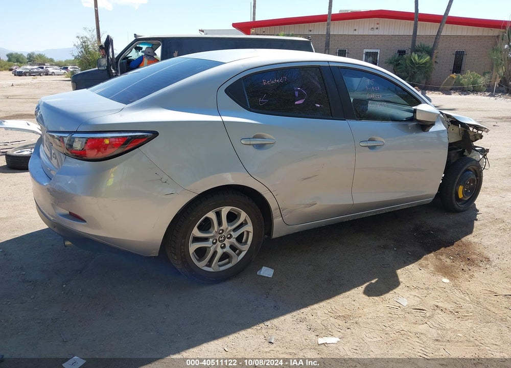 2017 TOYOTA YARIS IA VIN: 3MYDLBYV1HY168785