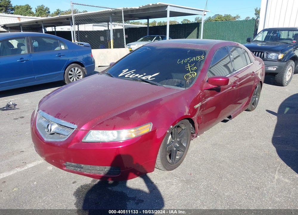 2006 ACURA TL VIN: 19UUA66286A031527