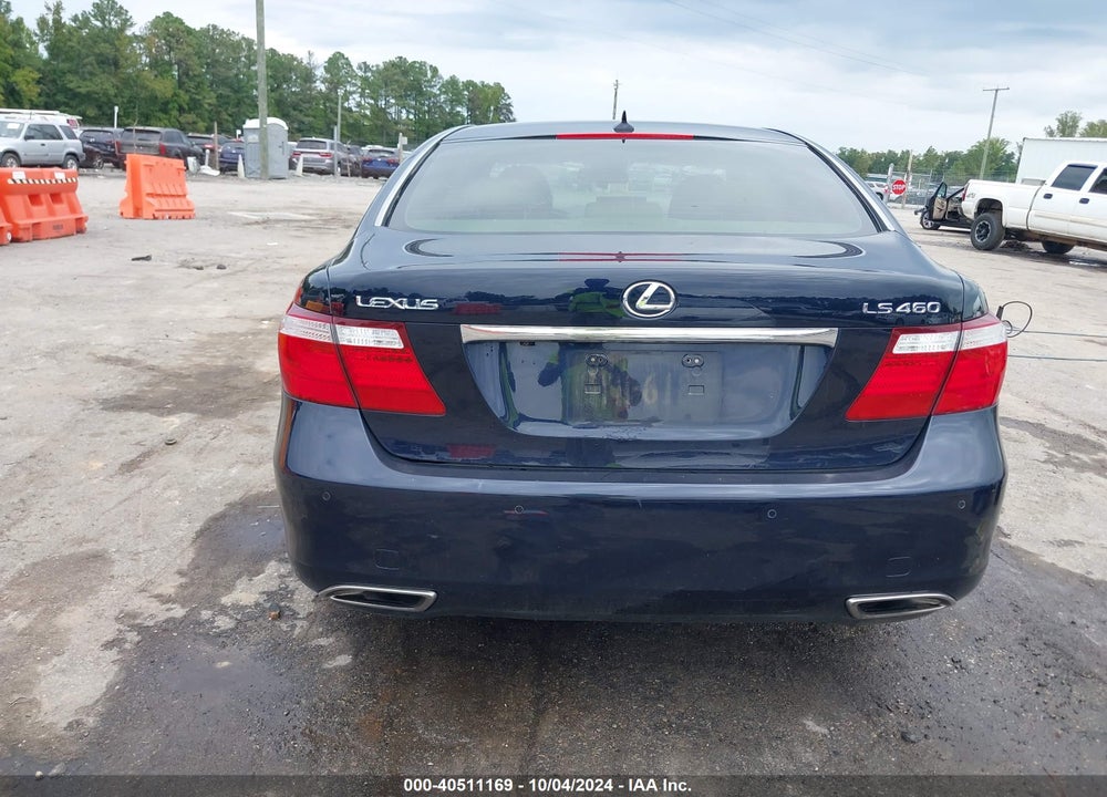 2009 LEXUS LS 460 VIN: JTHBL46F295088678
