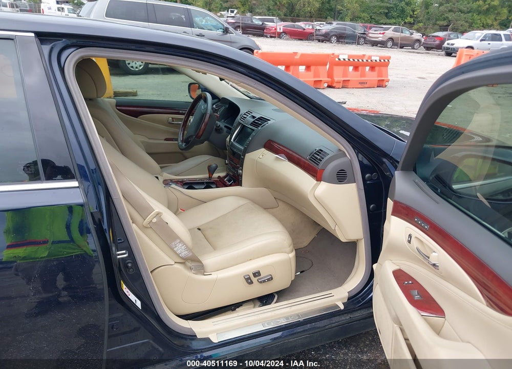 2009 LEXUS LS 460 VIN: JTHBL46F295088678