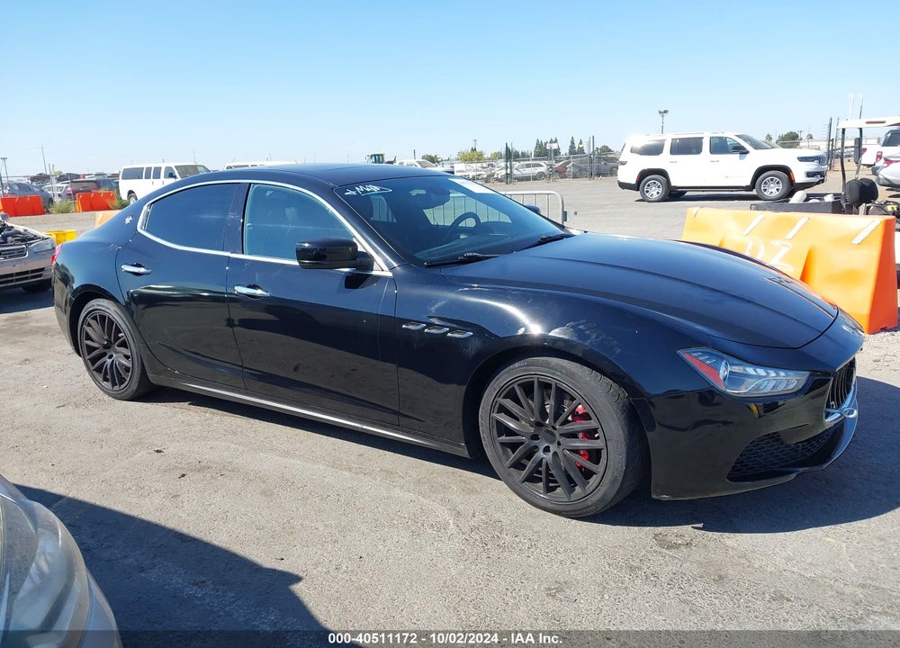 2014 MASERATI GHIBLI S Q4 VIN: ZAM57RTA8E1087508