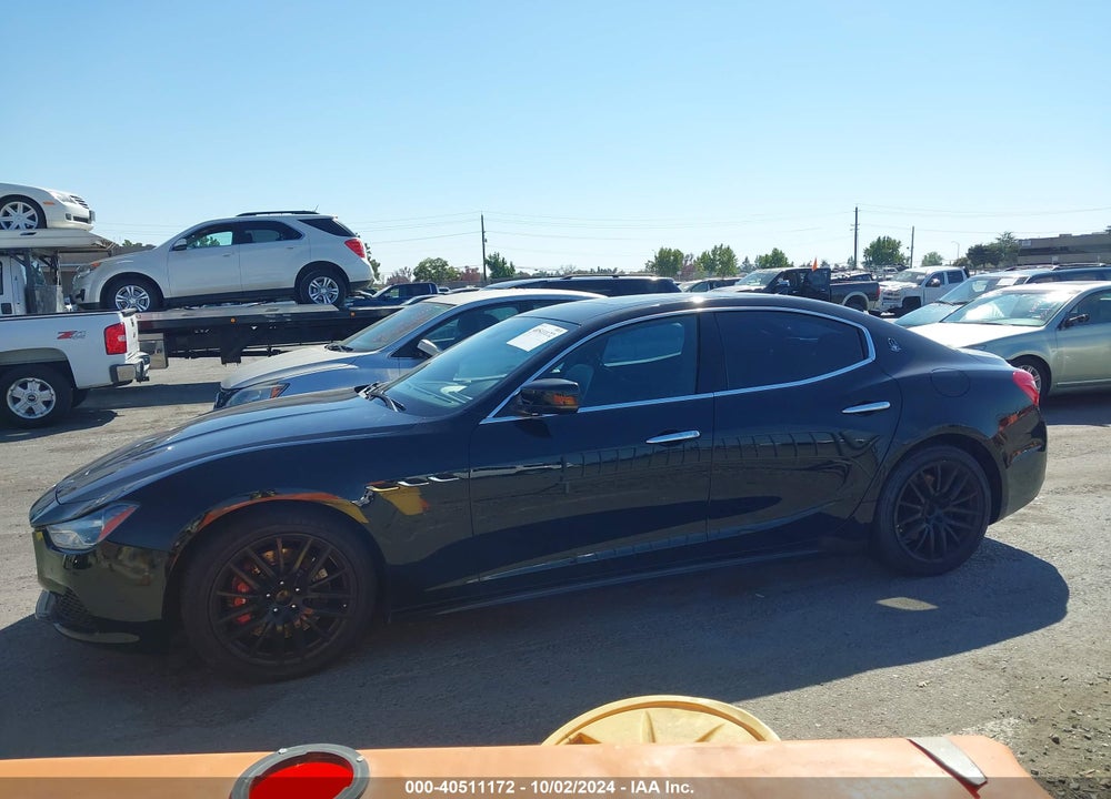 2014 MASERATI GHIBLI S Q4 VIN: ZAM57RTA8E1087508