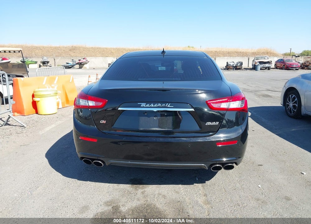 2014 MASERATI GHIBLI S Q4 VIN: ZAM57RTA8E1087508