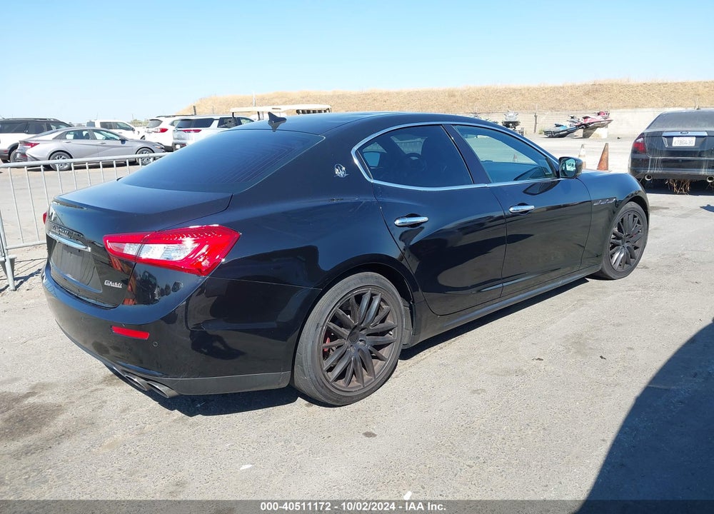 2014 MASERATI GHIBLI S Q4 VIN: ZAM57RTA8E1087508