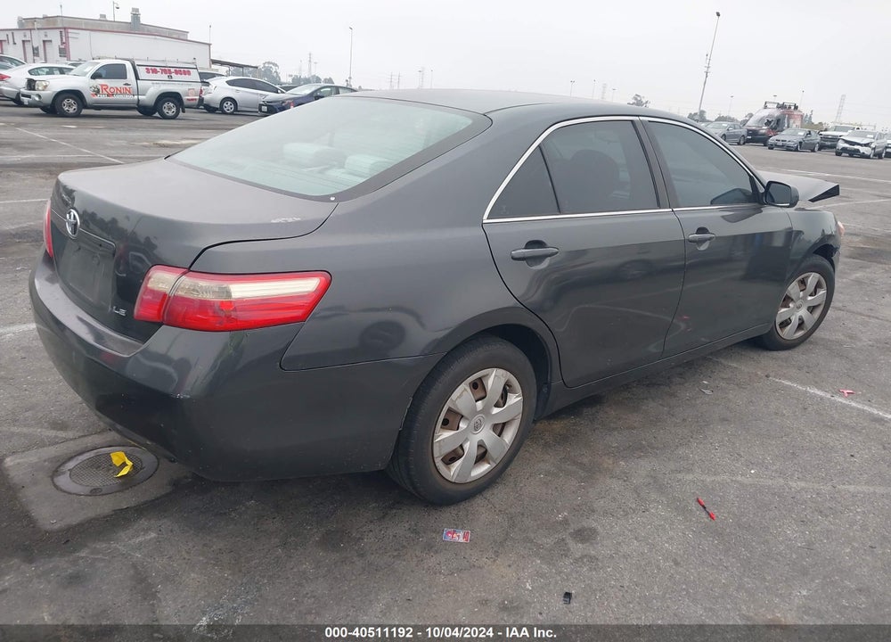 2007 TOYOTA CAMRY LE VIN: 4T1BE46K27U125672