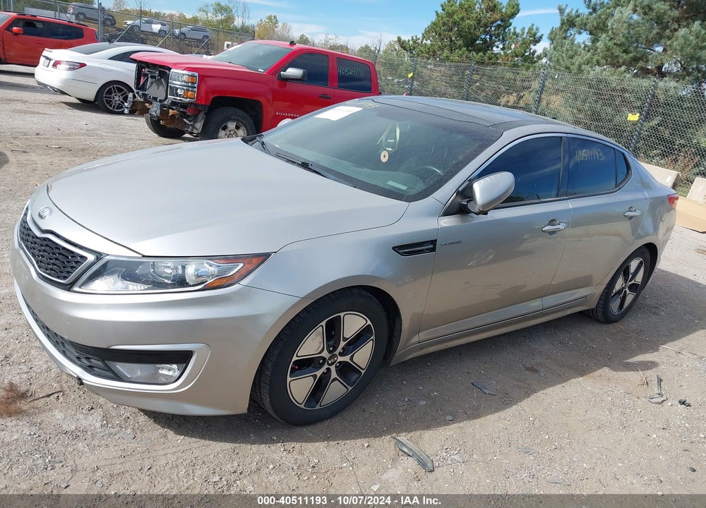 2013 KIA OPTIMA HYBRID EX VIN: KNAGM4AD5D5038485