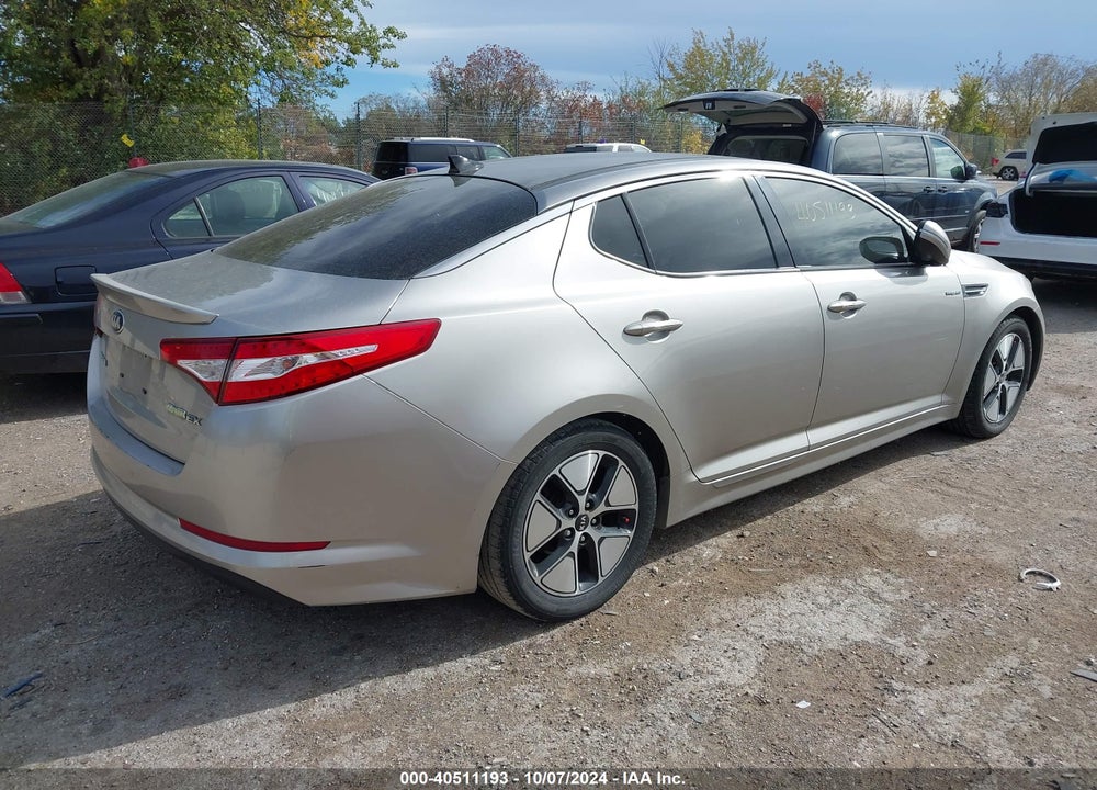2013 KIA OPTIMA HYBRID EX VIN: KNAGM4AD5D5038485