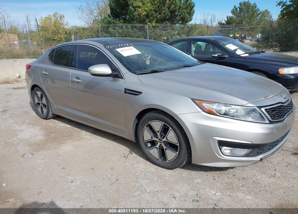 2013 KIA OPTIMA HYBRID EX VIN: KNAGM4AD5D5038485