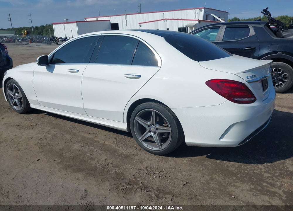 2017 MERCEDES-BENZ C 300 4MATIC/LUXURY 4MATIC/SPORT 4MATIC VIN: WDDWF4KBXHR243505