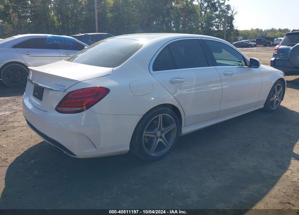 2017 MERCEDES-BENZ C 300 4MATIC/LUXURY 4MATIC/SPORT 4MATIC VIN: WDDWF4KBXHR243505