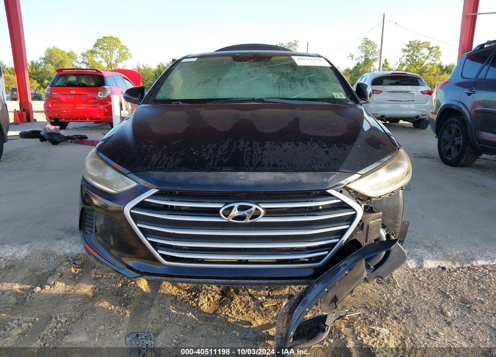 2017 HYUNDAI ELANTRA SE VIN: KMHD74LF9HU115314