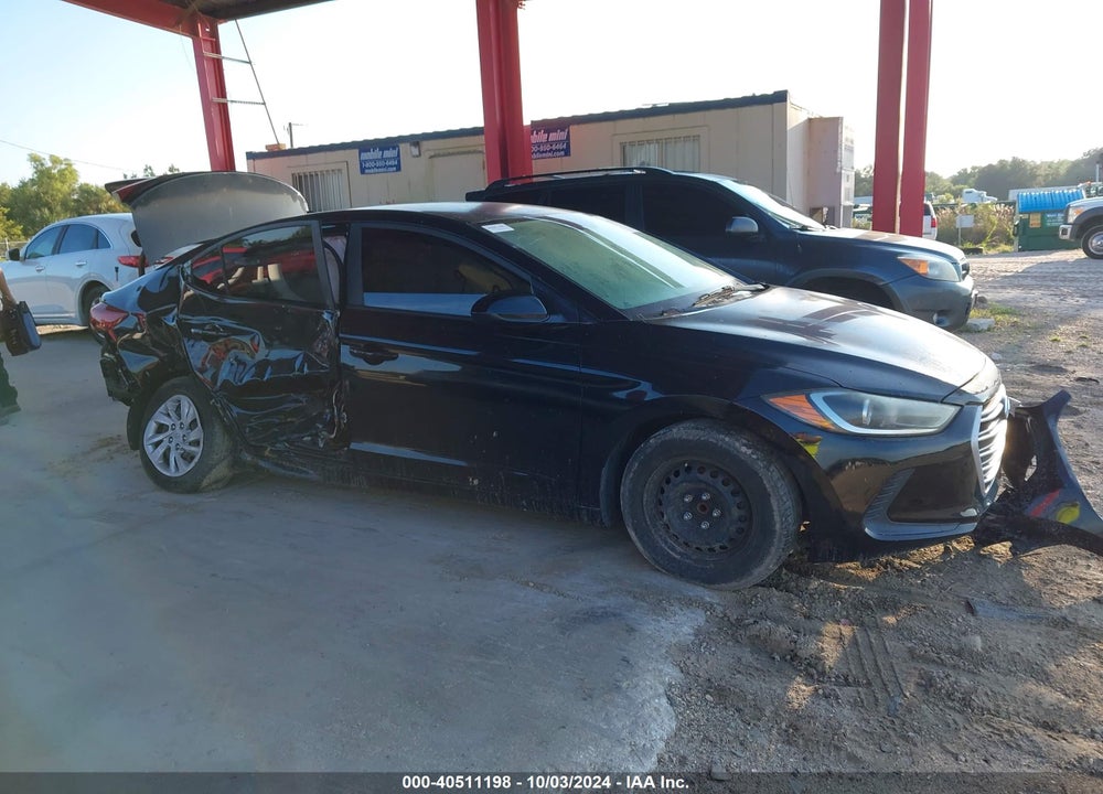 2017 HYUNDAI ELANTRA SE VIN: KMHD74LF9HU115314
