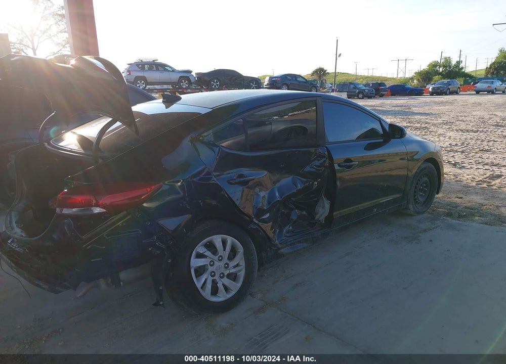 2017 HYUNDAI ELANTRA SE VIN: KMHD74LF9HU115314
