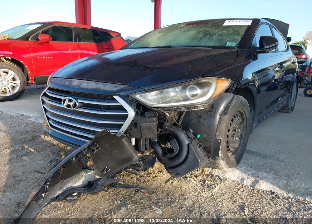 2017 HYUNDAI ELANTRA SE VIN: KMHD74LF9HU115314