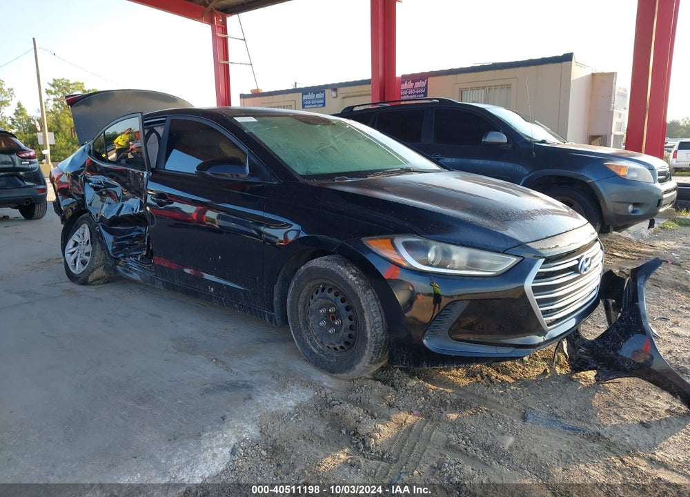 2017 HYUNDAI ELANTRA SE VIN: KMHD74LF9HU115314