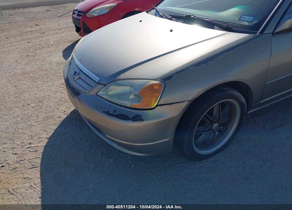 2003 HONDA CIVIC EX VIN: JHMES26743S001269
