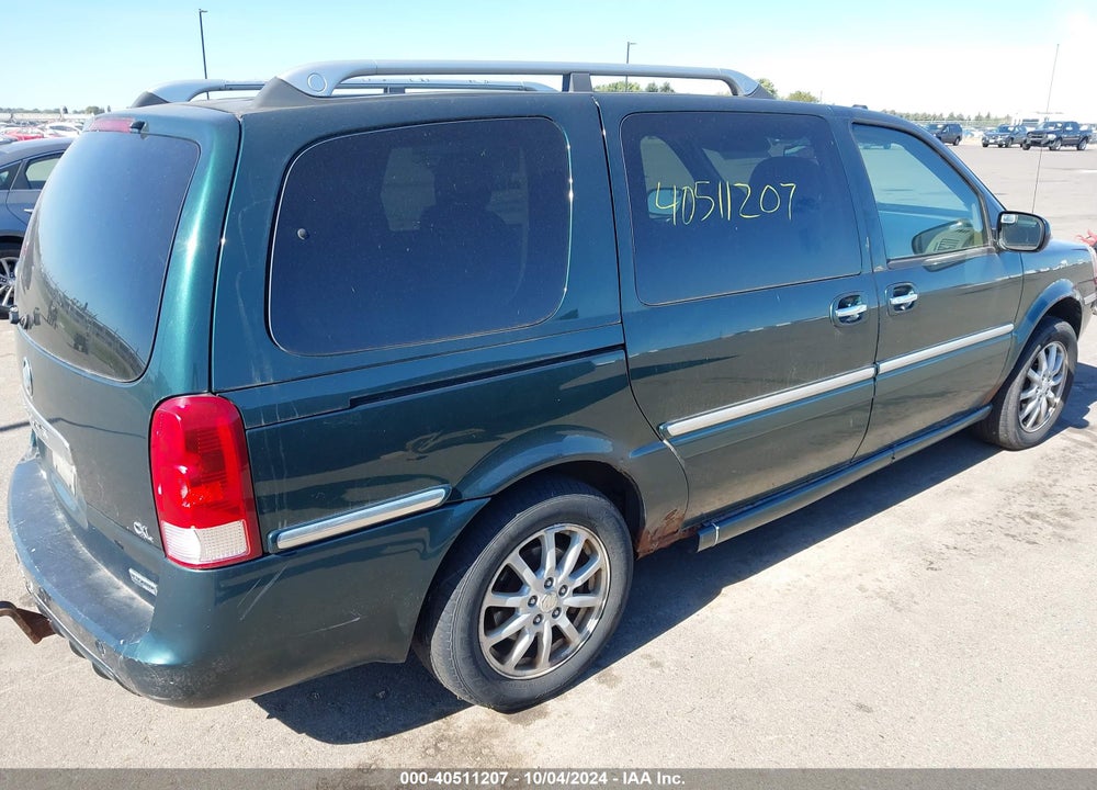2005 BUICK TERRAZA CXL VIN: 5GADX33L85D276321