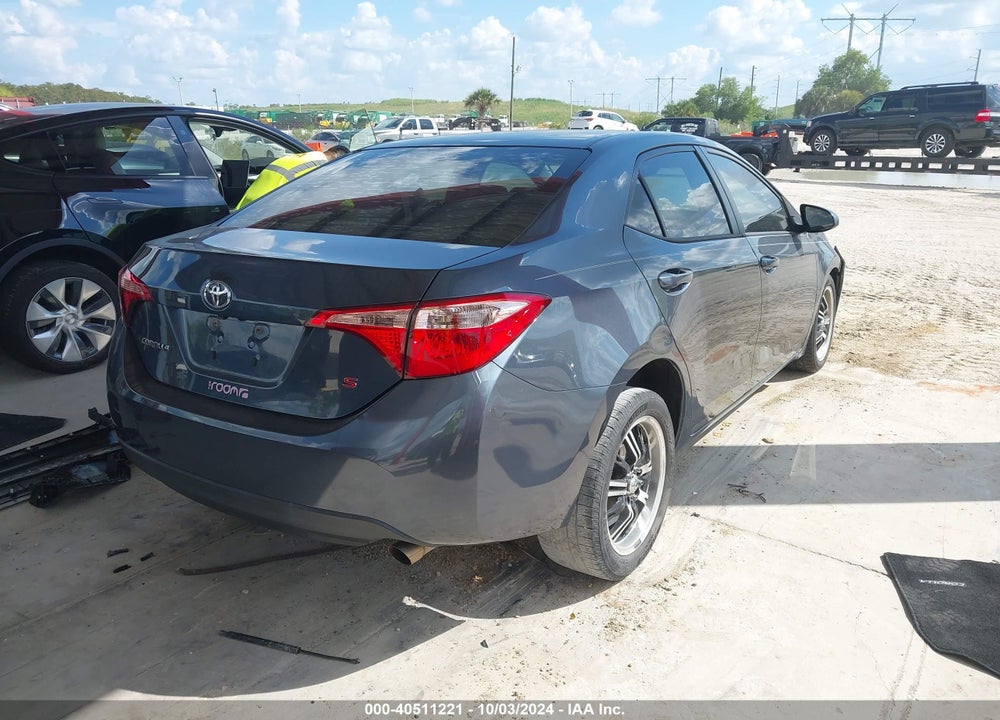 2018 TOYOTA COROLLA LE VIN: 2T1BURHE5JC978163