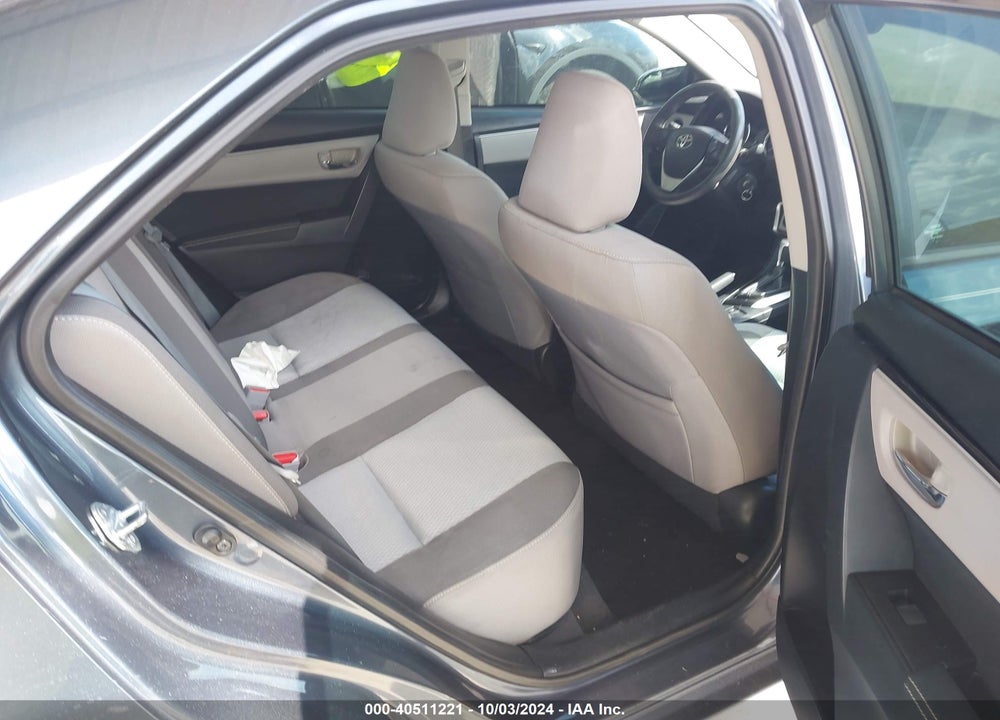 2018 TOYOTA COROLLA LE VIN: 2T1BURHE5JC978163