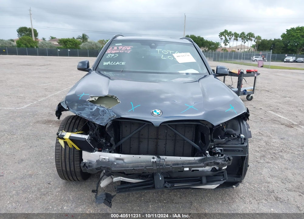 2022 BMW X5 SDRIVE40I VIN: 5UXCR4C07N9M45441
