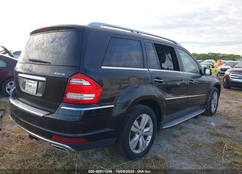 2011 MERCEDES-BENZ GL 450 4MATIC VIN: 4JGBF7BE2BA744359