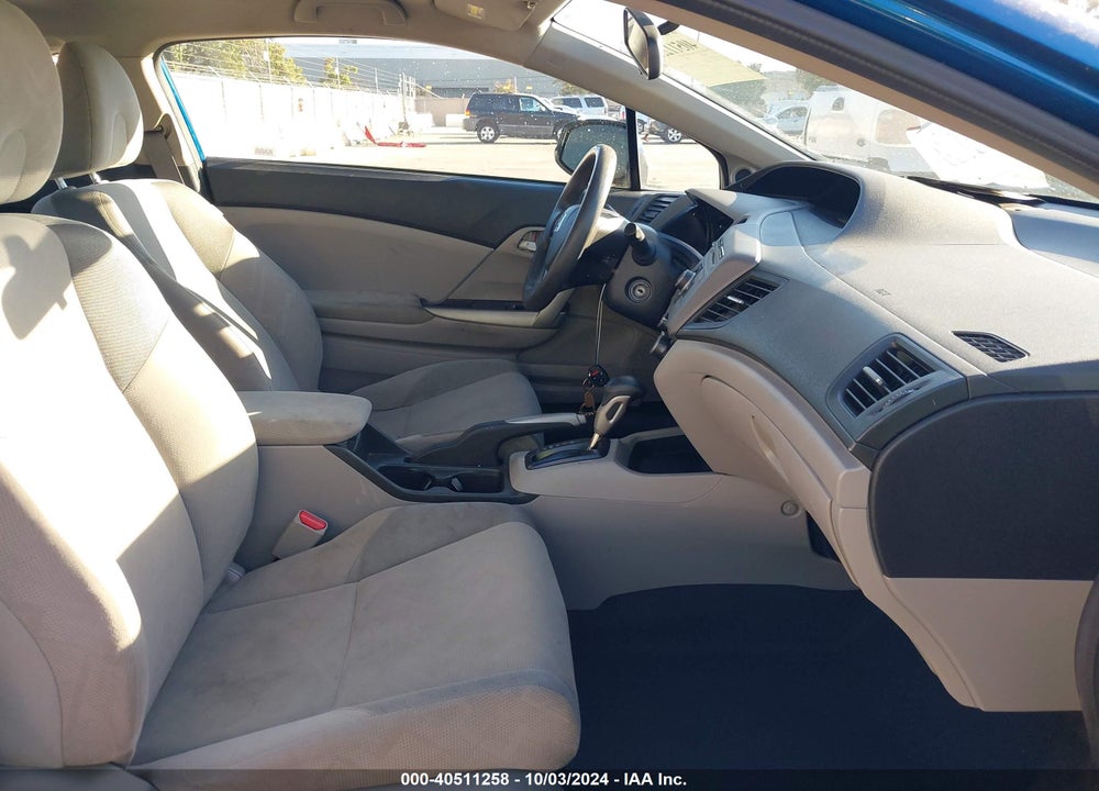 2012 HONDA CIVIC LX VIN: 2HGFG3B56CH537411
